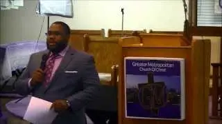 GMCOC University: 1 Peter 3:12-13