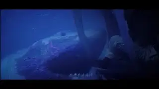 JAWS 2 - Deleted Underwater Helicopter Attack with Rare Brazil VHS Footage