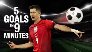 Robert Lewandowski Story | 5 Goals in 9 Minutes & Bayern Munich Legend