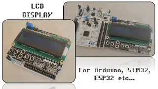 LCD Menu` Generator for Arduino, STM32 Nucleo, ESP32 and compatible boards