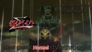 Ninja gaiden 1(normal difficulty)100%stylethrought 