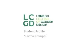 One year garden design diploma from London College of Garden Design