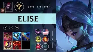 Elise Support vs Sona - NA Master Patch 25.24