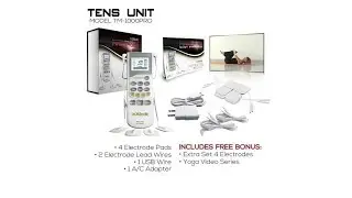 truMedic TM-1000PRO TENS Unit Electronic Pulse Massager