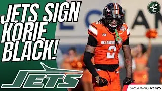 REPORT: New York Jets SIGN Korie Black! | 2025 NFL Draft Pick