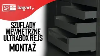 Szuflada WEWNĘTRZNA Rejs Ultrabox - instrukcja montażu - BAGART.pl