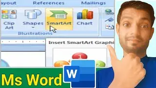 SmartArt in MS Word | Step by Step Guide in Urdu/Hindi