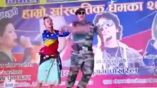 Yum Gurung and Preeti ale live performance.in Nepal.magar sangh bahrain