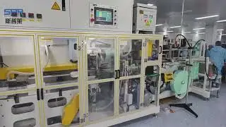 SPR Disposable face towel packing machine #cotton face towel& dry wipes machine