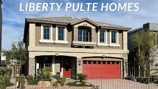 Modern Homes For Sale Las Vegas | Liberty by Pulte Homes | Hamilton Model Tour $572k+ 3,072sf