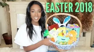 MEETING THE EASTER BUNNY | EASTER BASKET HAUL 2018