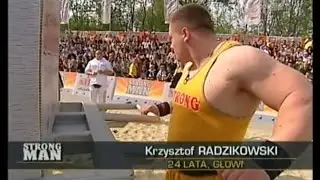 Pierwszy start Krzysztofa Radzikowskiego w Pucharze Polski Warka Strong 2005