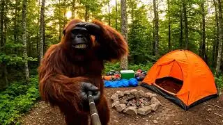 Bigfoot Returns a Lost Backpack