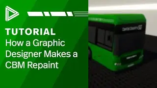 How A Graphic Designer Makes A Repaint | City Bus Manager | Repaint Tutorial