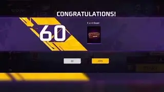 😱Level 60 in Free fire🔥#Level Reward #Freefire
