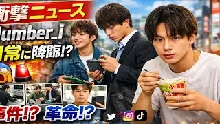 🚨【衝撃ニュース】Number_iが“日常”に降りてきた朝──これは事件か革命か！？📱🏪
