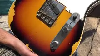 2018 Fender Telecaster 1960 Custom Shop Heavy Relic 3-Tone Sunburst (SOLD)