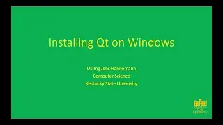 Toolchain Setup - Installing Qt on Windows