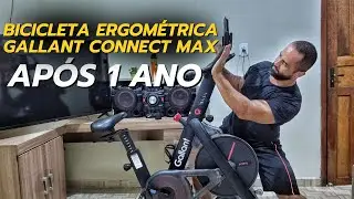 Bicicleta Ergom&eacute;trica Gallant Connect Max, AP&Oacute;S 1 ANO DE USO. Valeu a pena? 🚴&zwj;♂️