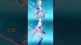 Ayaka vs Skirk Freeze Main DPS Comparison #ayaka #skirk #genshinimpact