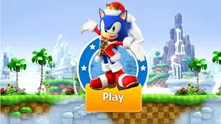 Snowdrift Sonic VS Dr Eggman & Zazz Boss Battle | Sonic Dash Gameplay