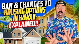 PCSing To Hawaii? - BAH & Housing Changes for Military Living in Hawaii in 2025 (Ultimate Guide)