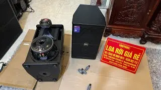 [HOT] Dựng Loa Full 25 RCF, Bass 25 NR 10WF335 + Treble 450 NR, trống s&acirc;u + tiếng s&aacute;ng, 0363752702