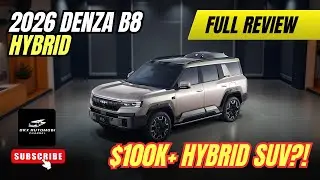 Обзор гибридного автомобиля Denza B8 2026 года &mdash; мощный подключаемый внедорожник мощностью 550 кВт!