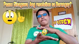 Paano Gumawa Ng Resulotion?