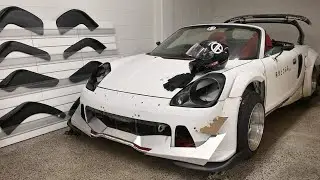DBRAND MRX 750KG Mid Mount Engine Drift Specification Customized Wide Body Design Aerodynamic