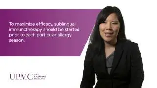 Benefits of Sublingual Immunotherapy | UPMC