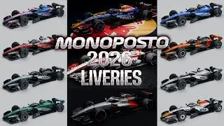 Monoposto 2026 F1 Liveries Revealed! 🚨 Official Pack + Download Link  