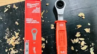 Milwaukee 2-in-1 Lineman&rsquo;s High Leverage Ratcheting Wrench 48-22-9211