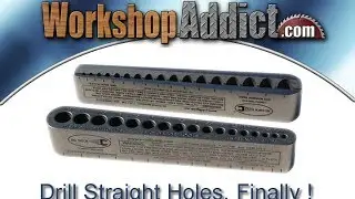 How to drill straight holes with hand drill through metal or wood and even pipe !