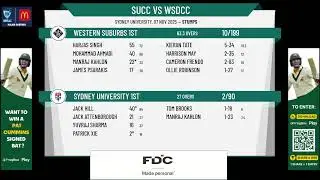 Sydney University 1st v Western Suburbs 1st