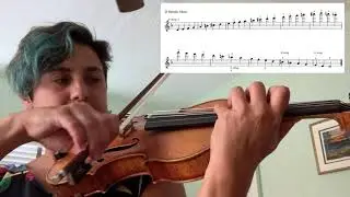 Three Octave D minor Scale Violin