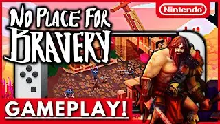 NEW Act/RPG: No Place For Bravery (Nintendo Switch) Gameplay