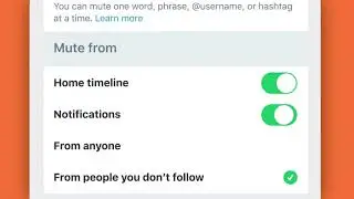 How to Mute Words in Twitter