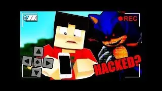 Mango Tango Minecraft SONIC   Hacked by SONIC EXE in Pocket Edition!