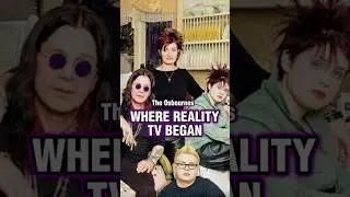 The Osbournes were the first reality TV show #shorts #ozzyosbourne #nostalgia #2000s