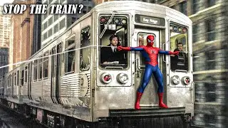 Can Spider-Man Stop the Train? 🔥 Marvel's Spider-Man 2 Gameplay