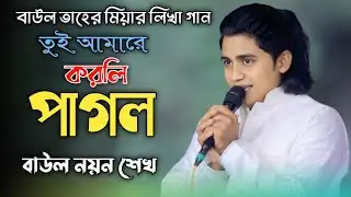 নয়ন শেখের বিচ্ছেদ গান | তুই আমারে করলি পা'গ'ল আমার সকল নিয়া | Noyon Sheikh | Star Baul Bangla 