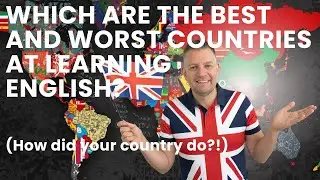 BEST and WORST COUNTRIES for ENGLISH revealed! 2025 Survey Results.. *How did YOU do?!*