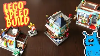 LEGO 31105 3in1 Spielzeugladen im Stadthaus Speed Build