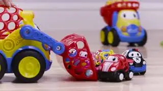 Vehicule Copii - Oball 10313 Go Grippers Buldozerul Vesel