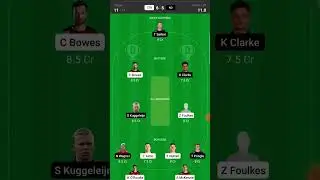 CTB VS ND DREAM 11 PREDICTIONS