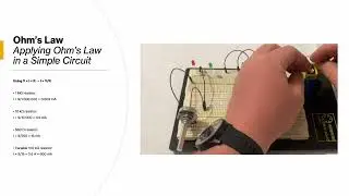 Understanding Ohm&rsquo;s Law: Voltage, Current, and Resistance Demonstration