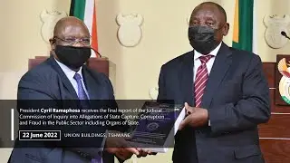 President Received Final Judicial Commission on State Capture Report