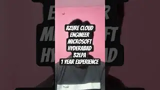 #Microsoft Azure Cloud Technical Support Engineer Jobs | Hyderabad | Work from Home 50%