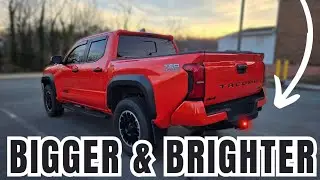 2024+ Toyota Tacoma: Upgraded Trailer Hitch Pod Light Honest Review